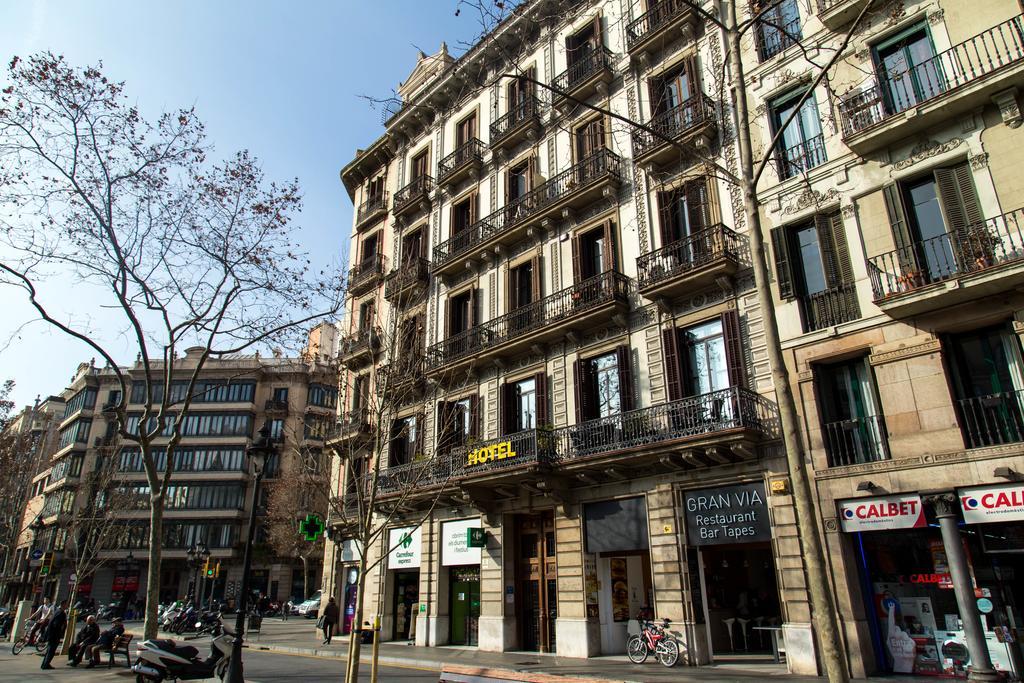Center Gran Via Hotel Barcelona Kültér fotó